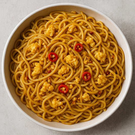Egg Chilli Garlic Noodles