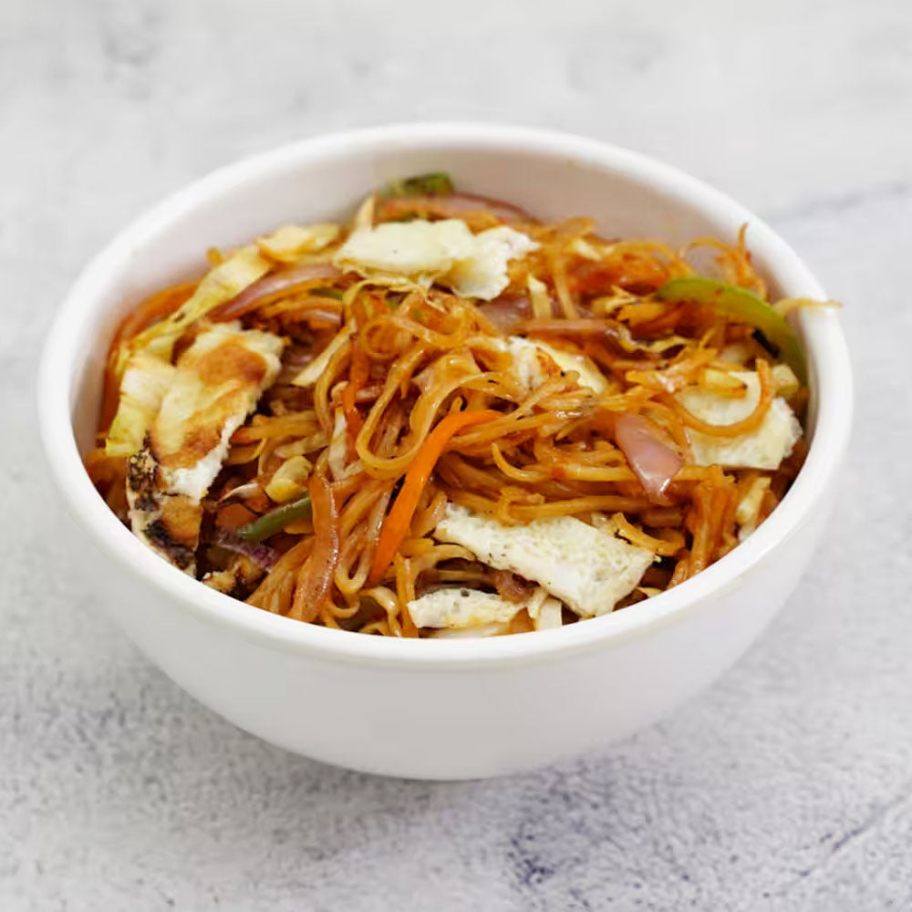 Egg Chowmein | Bawarchi Cafe